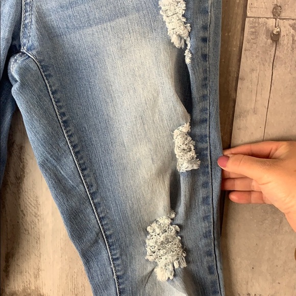 American Blue distressed jeans size 5 - Picture 7 of 10